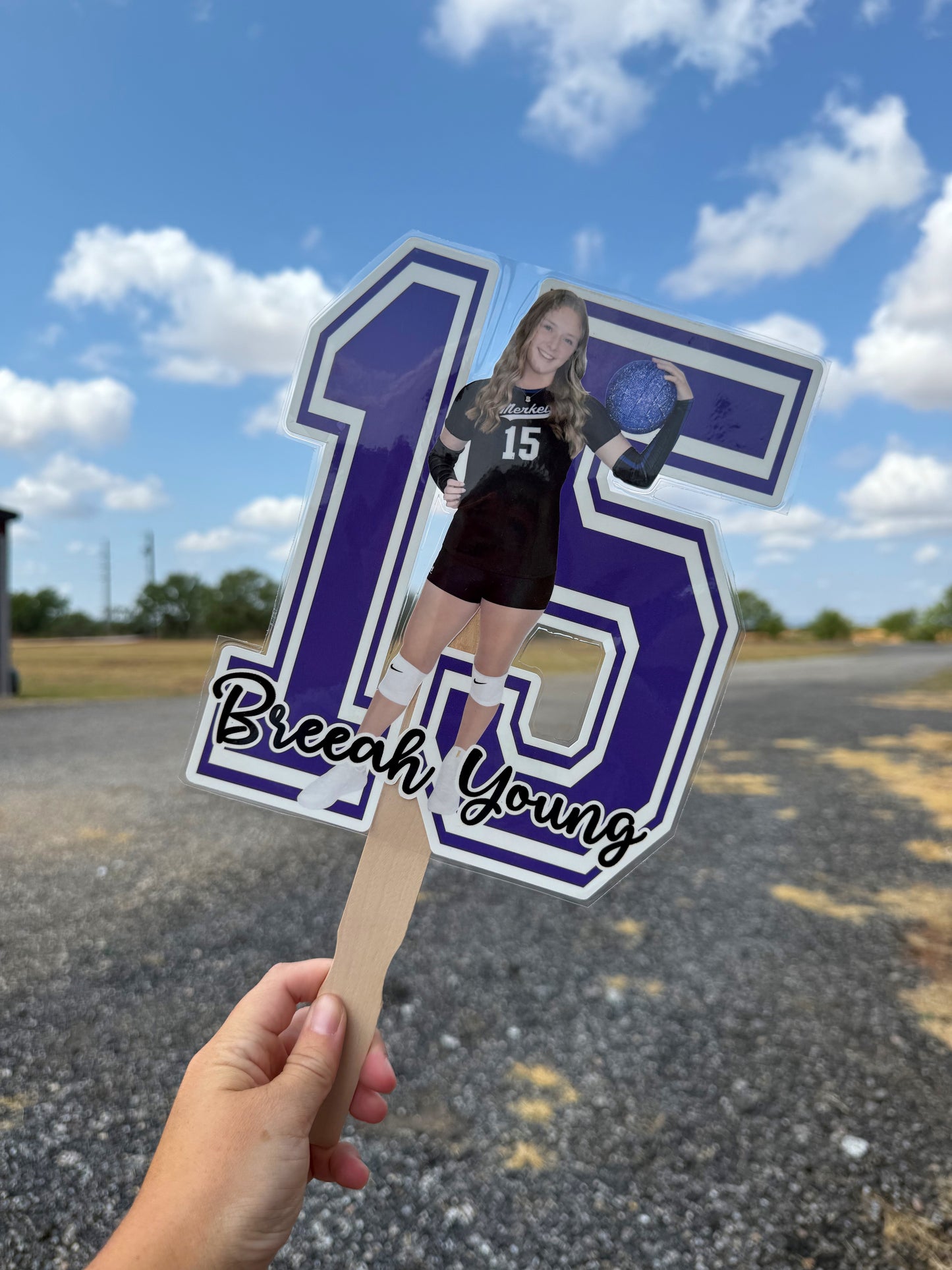 CUSTOM FANS/SIGNS number & name