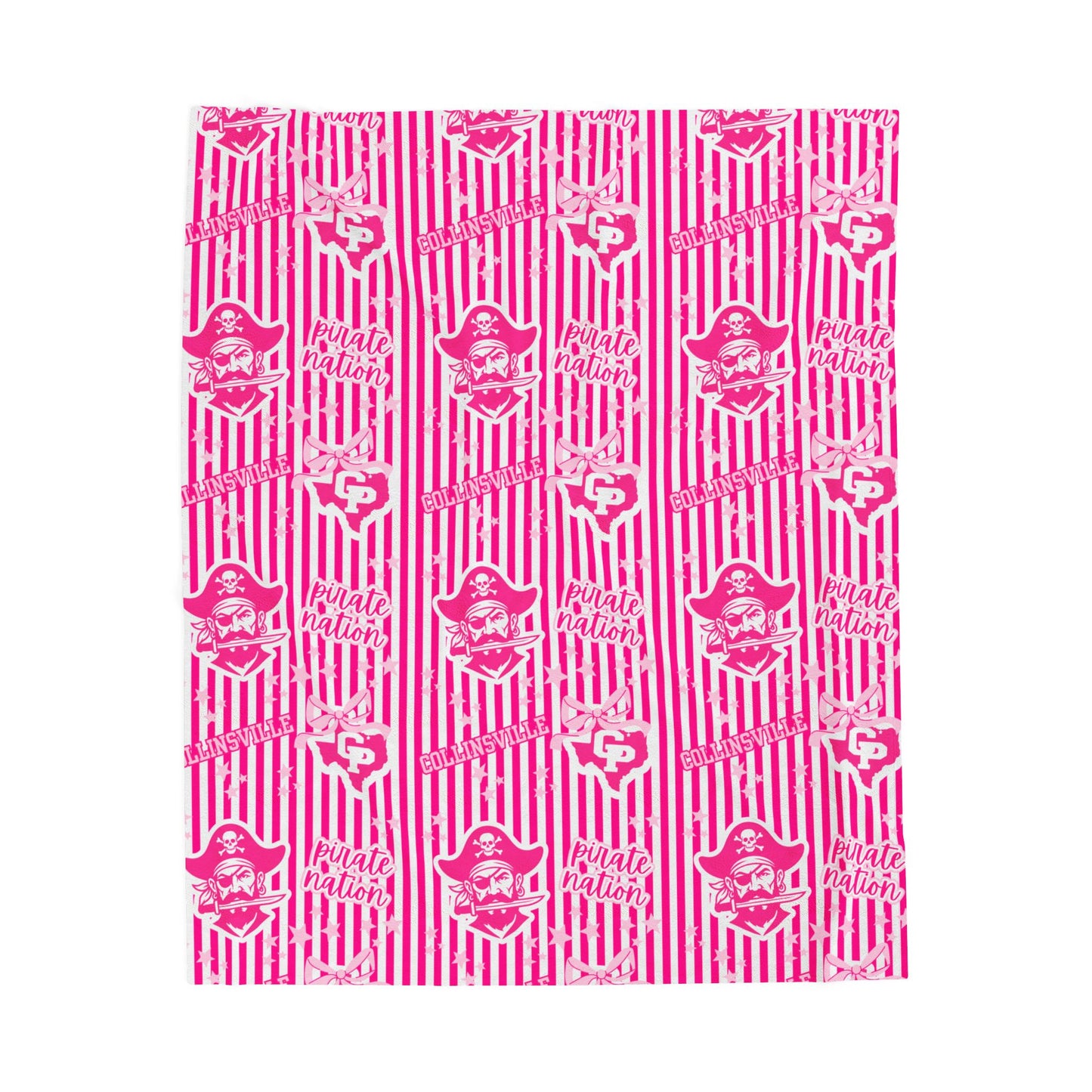 Collinsville pink spirit blanket