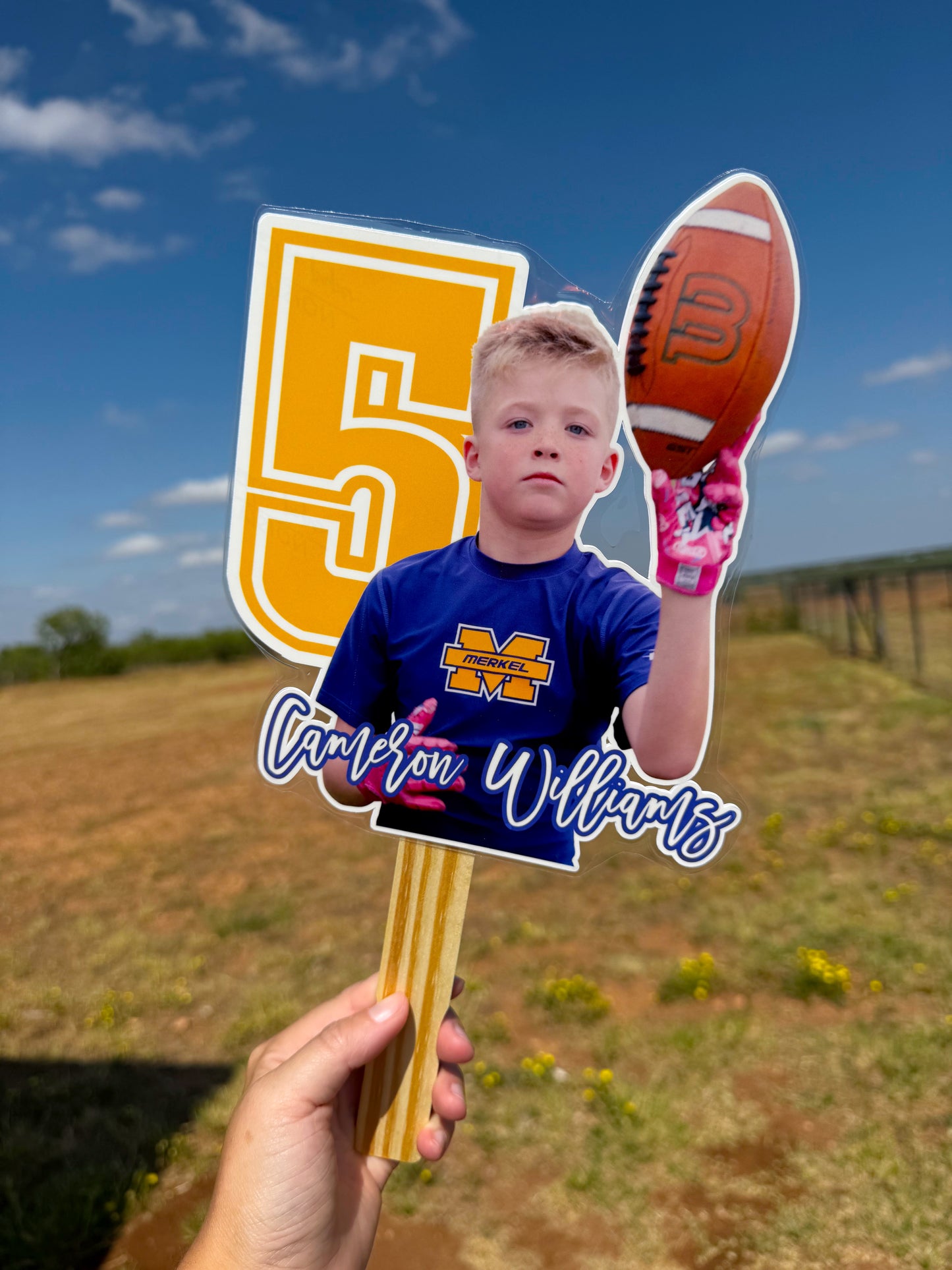 CUSTOM FANS/SIGNS number & name
