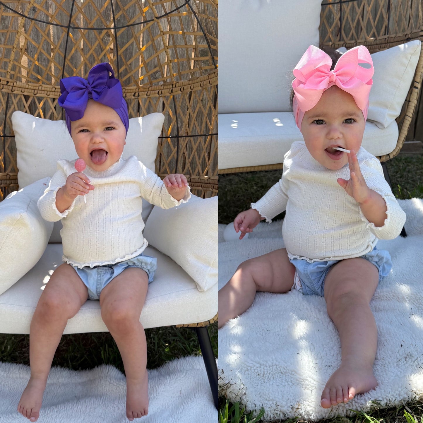 ribbon bow headwrap (multiple colors)