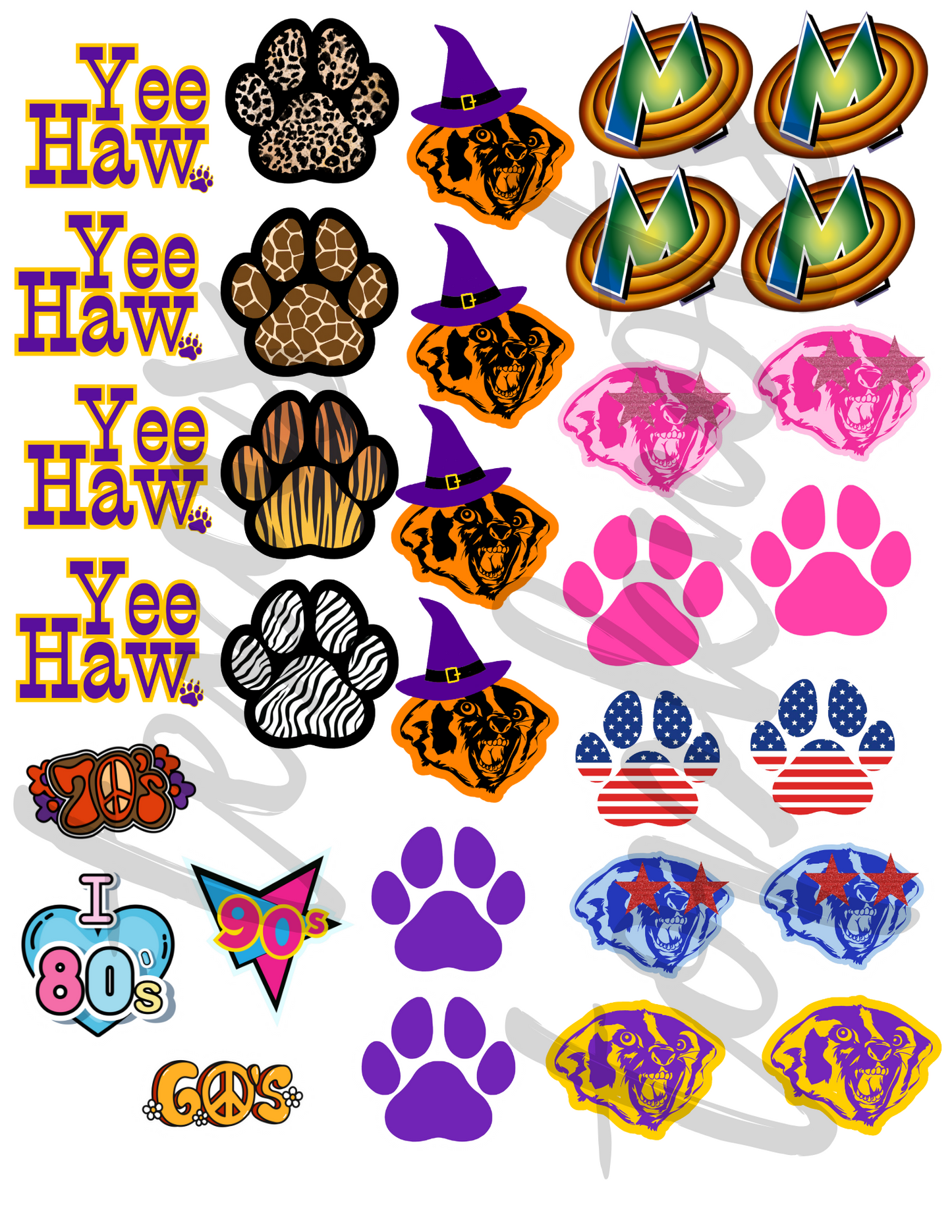 Merkel pep rally theme tattoos MIDDLE SCHOOL