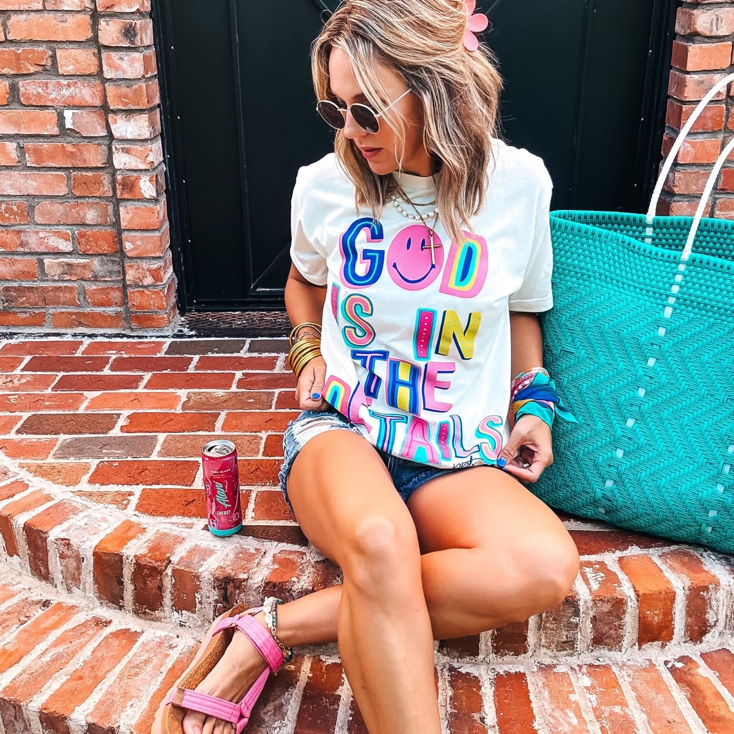 GOD IS IN THE DETAILS KIDS SHIRT