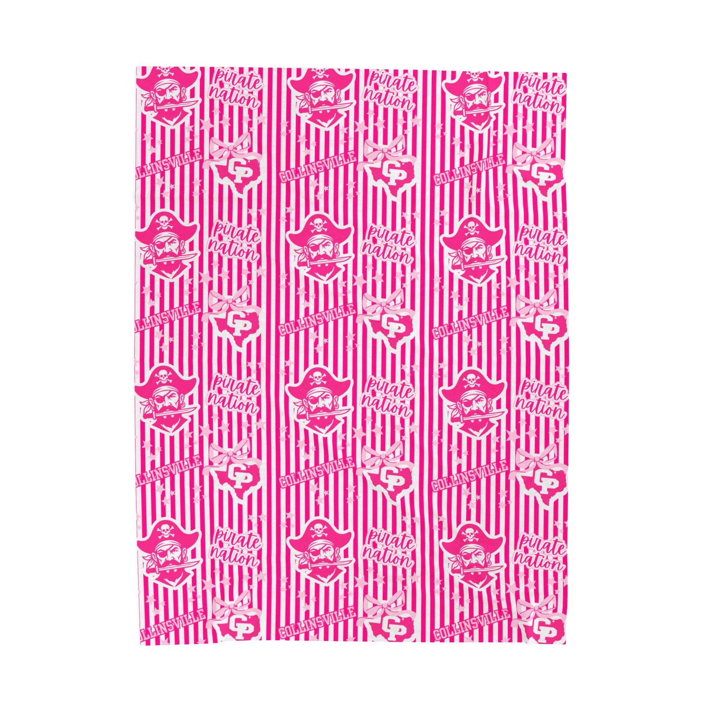 Collinsville pink spirit blanket