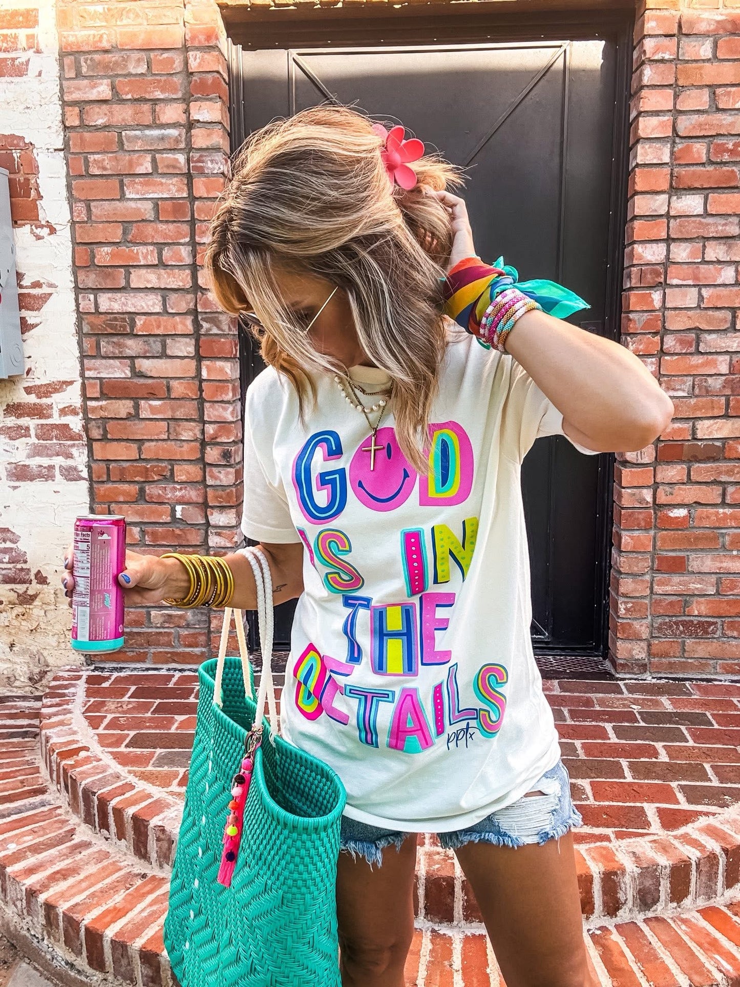 GOD IS IN THE DETAILS KIDS SHIRT