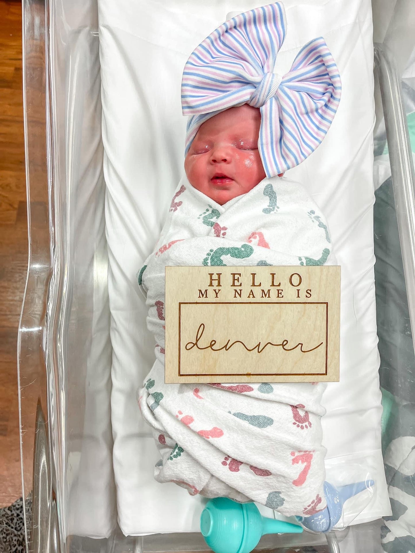 NEWBORN STRIPES WRAP