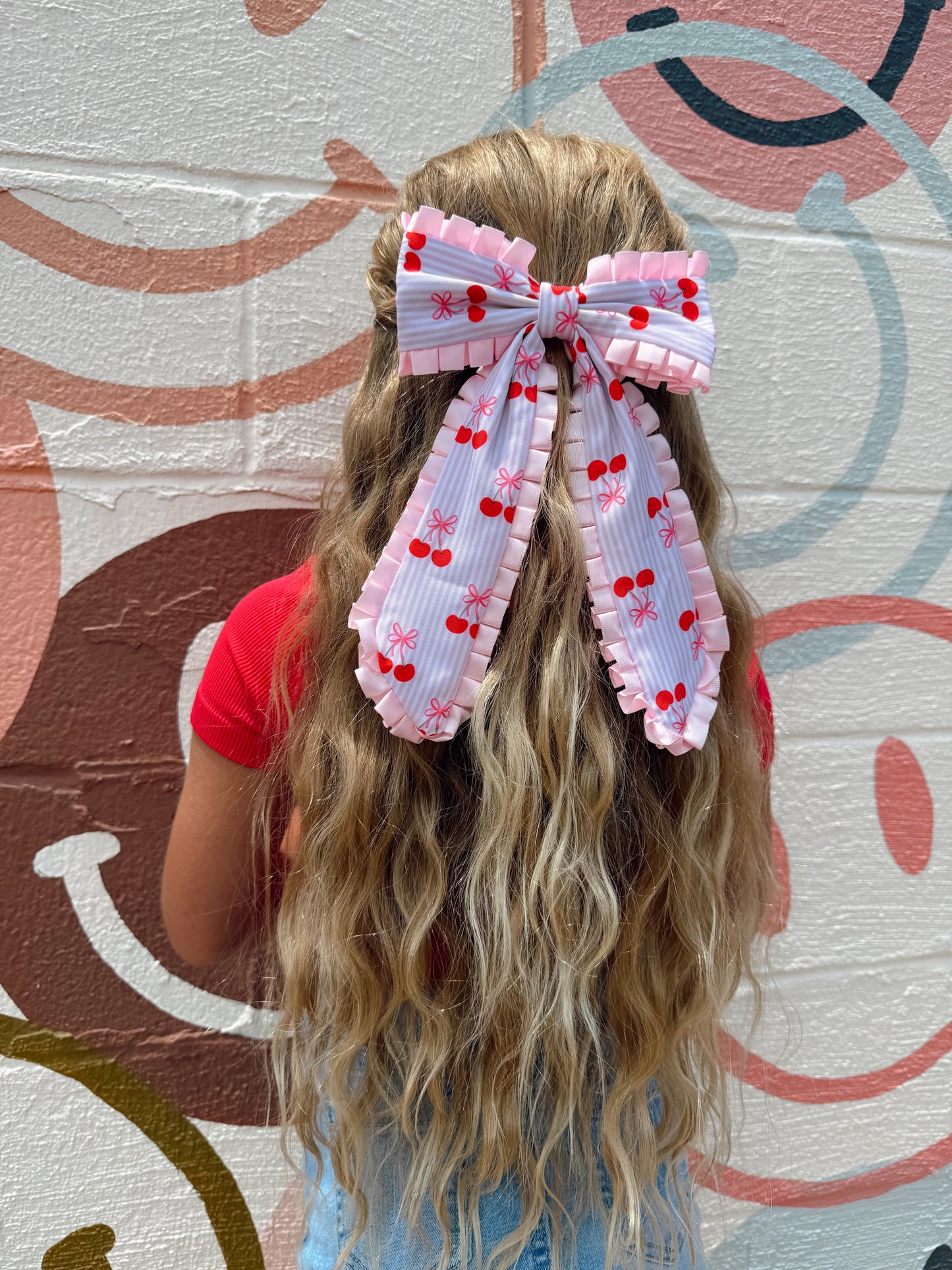 PINK CHERRIES XL BOW