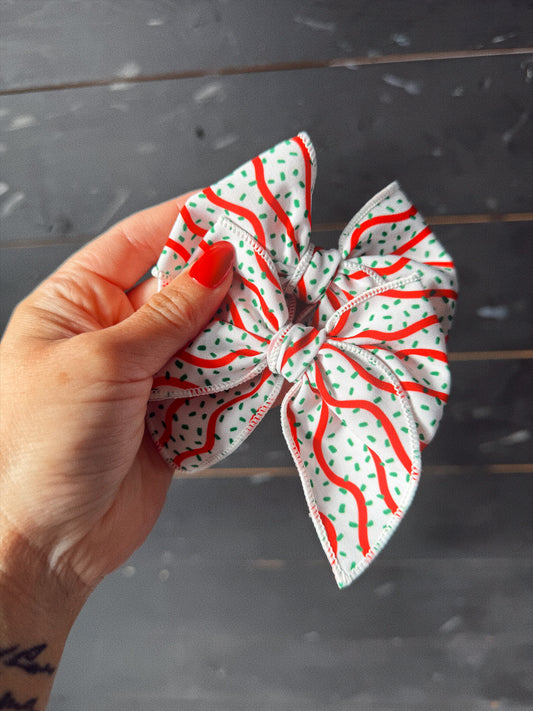 Christmas Tree Cake Piggies