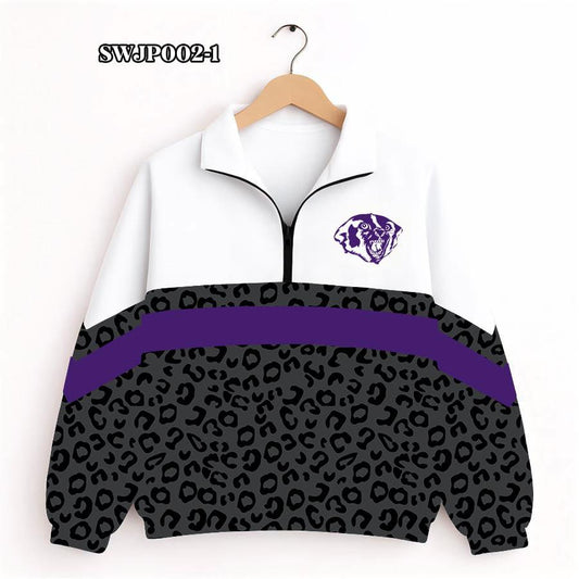 Merkel black leopard