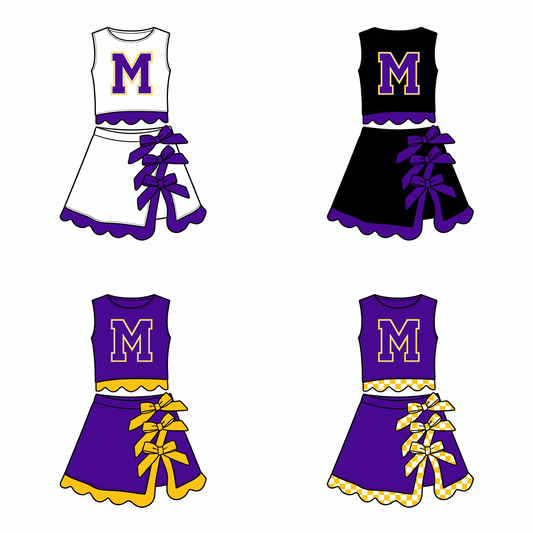 Merkel Top & skort set