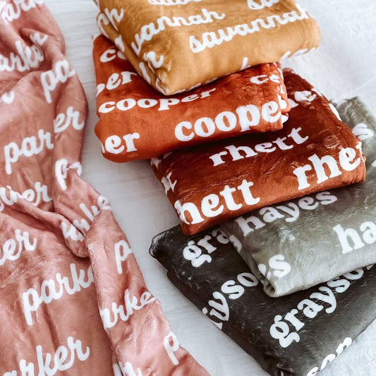 Cozy Personalized Blankets