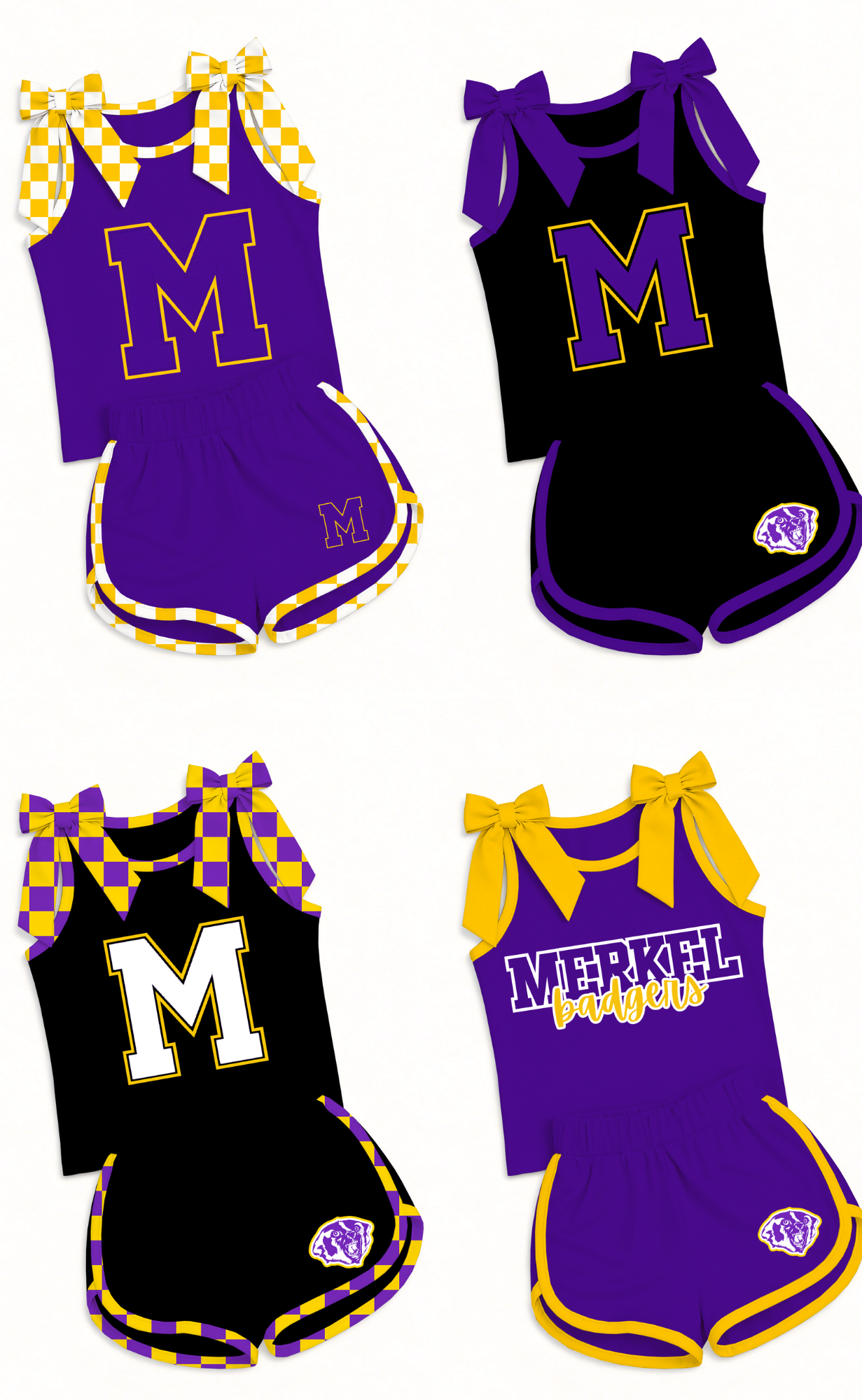 Merkel Top & Short set