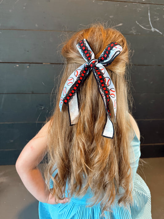 BASEBALL WILD big bow