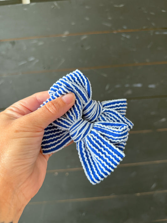 blue ribbed piggie set