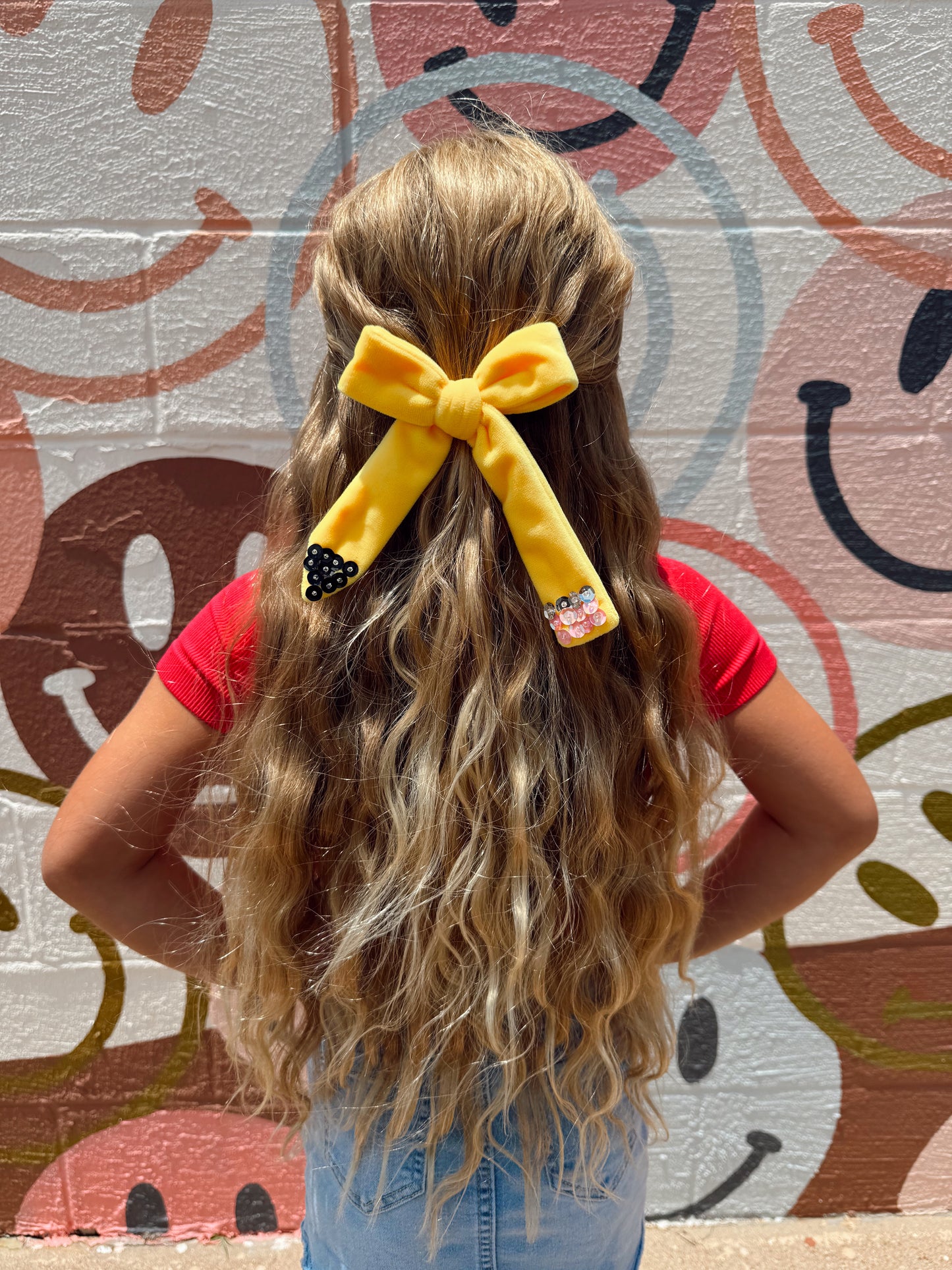 PRE ORDER Sequin Pencil big bow