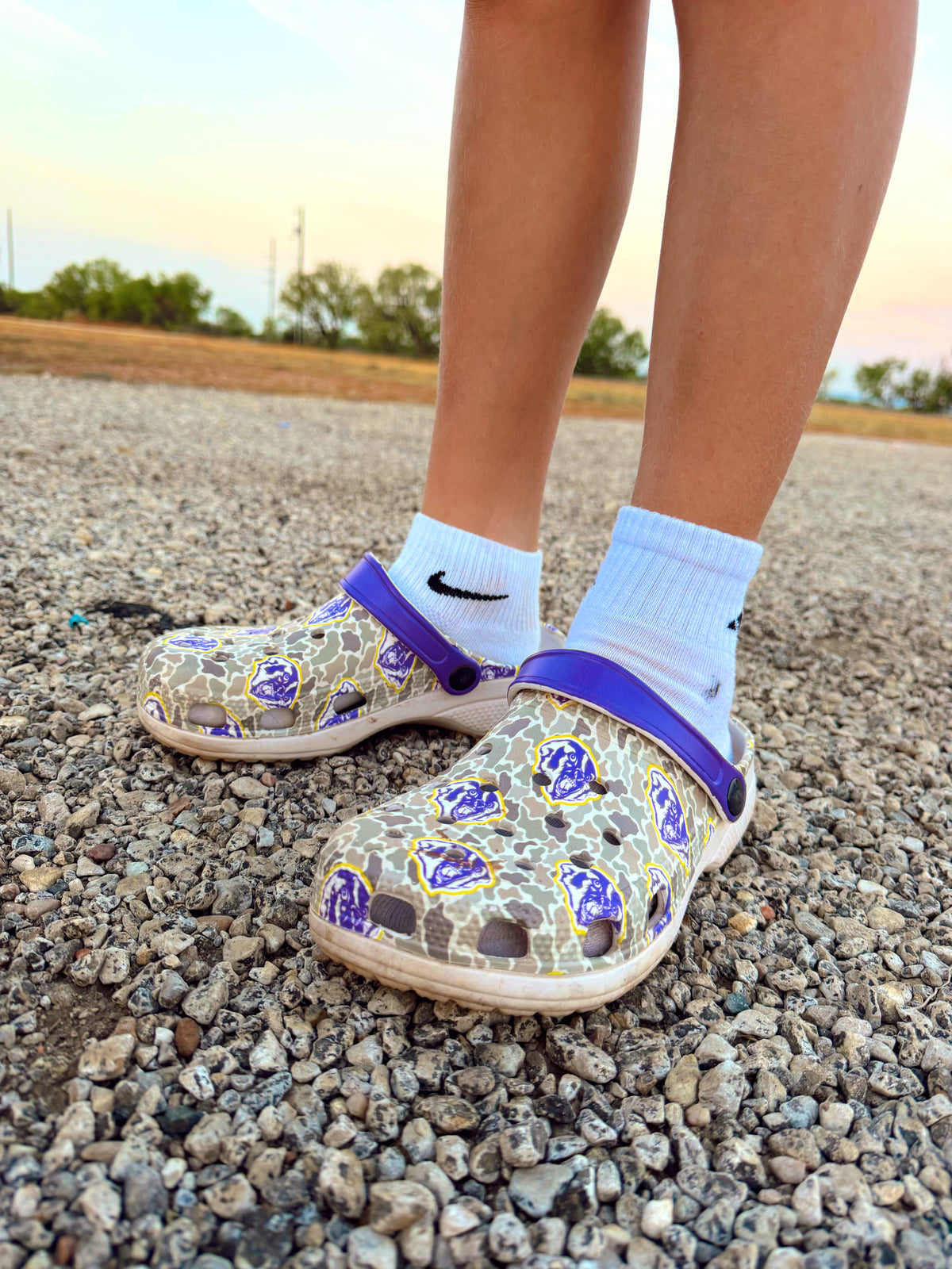 Merkel Camo Clogs
