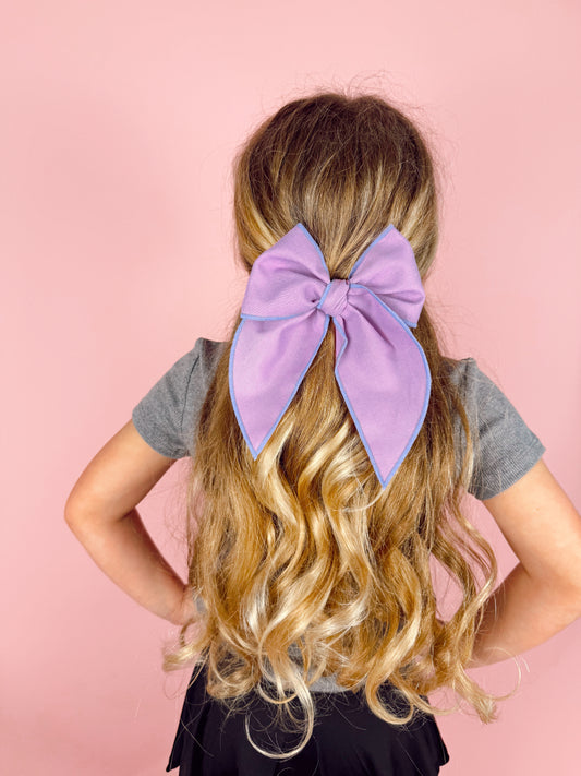 Lavender Big Bow