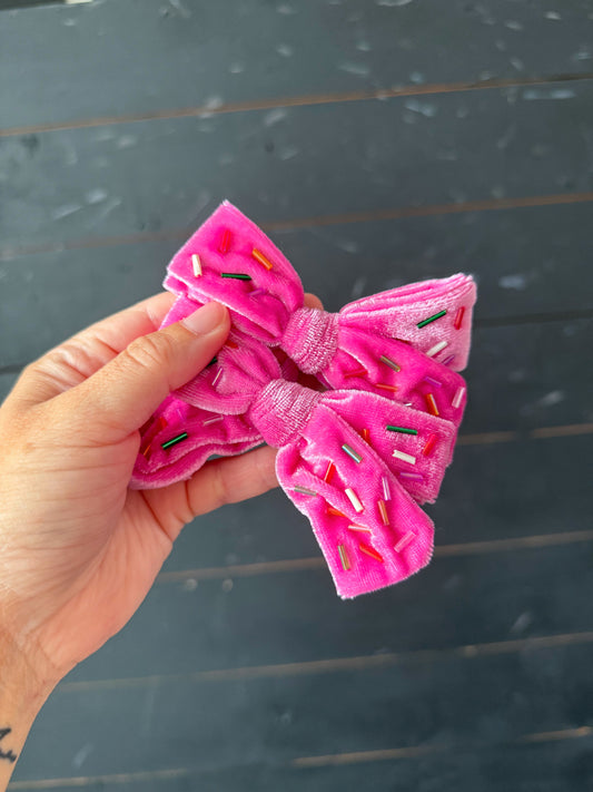 sprinkle velvet piggie set