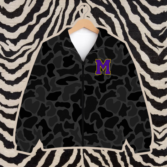 Merkel Black Camo Fullzip