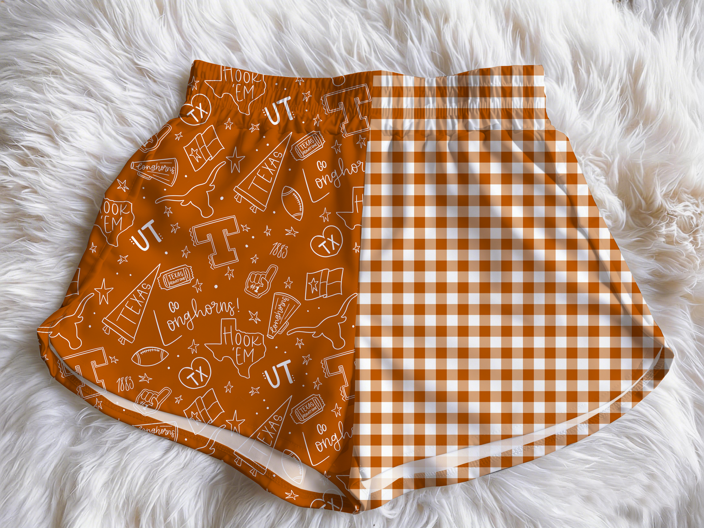 TEXAS split shorts
