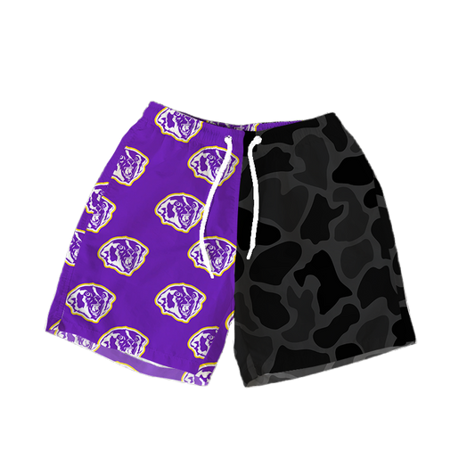 BOYS merkel shorts black camo