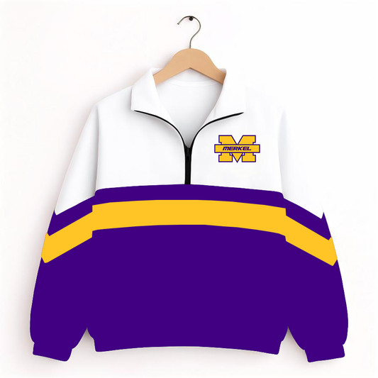Merkel M purple & gold