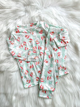 Load image into Gallery viewer, Gingham Santa 2 piece set