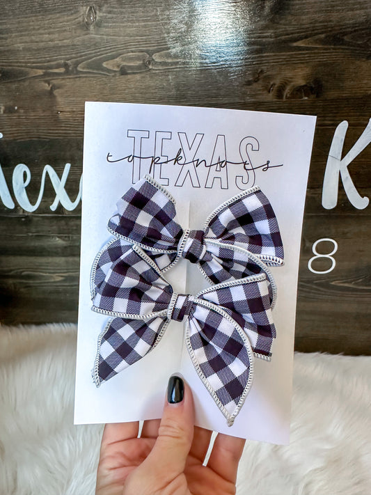 Buffalo Plaid Piggie sett